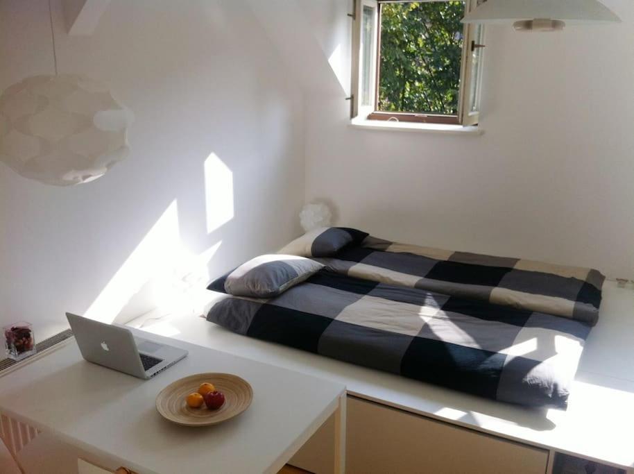 The Cute, Sunny Apartment In The Center +P Ljubljana Extérieur photo