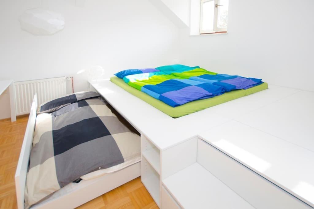 The Cute, Sunny Apartment In The Center +P Ljubljana Extérieur photo