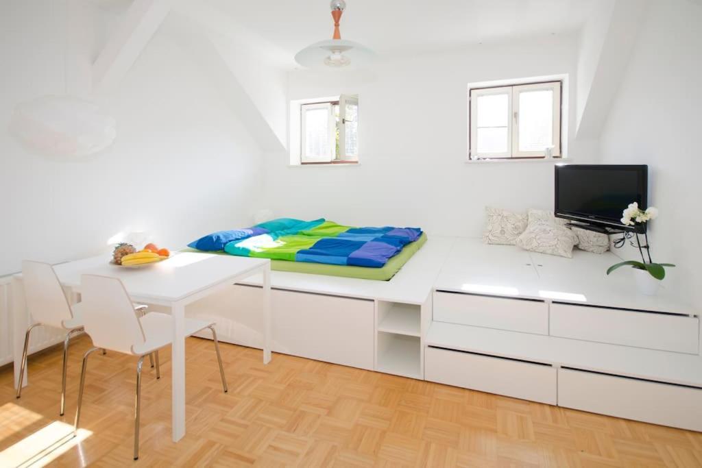 The Cute, Sunny Apartment In The Center +P Ljubljana Extérieur photo